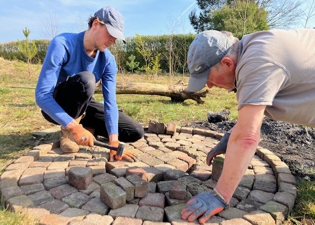 Vuurplaats aanleggen